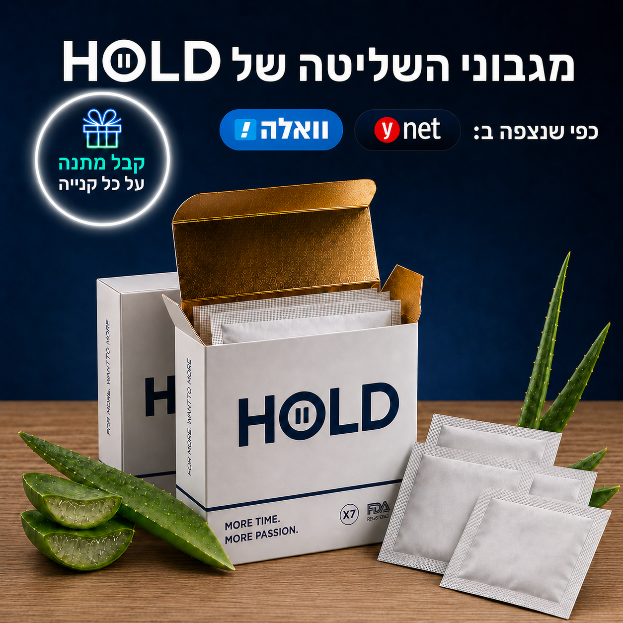 Hold – מגבוני שליטה